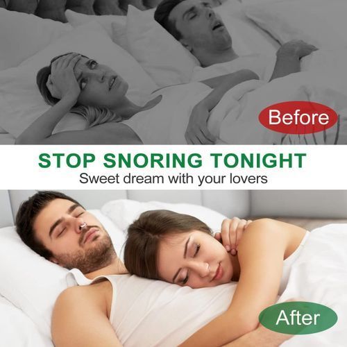 Silicone Magnetic Anti Snore Clips Upgraded Nose Relief Nasal Dilator Stop Snoring Nose Device Snore Stopper Snoring Solution