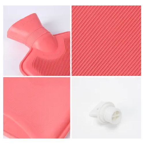 Best Of China Rubber hot water bottle/ bag - Pink
