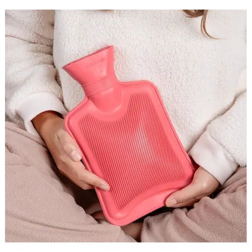 Best Of China Rubber hot water bottle/ bag - Pink