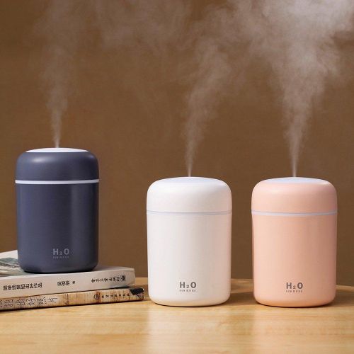 H20 Fresh Air Humidifier Mini Large Mist Volume USB Air Humidifier Household Small Desktop Humidifier Intelligent Car New Aromatherapy Machine Peace