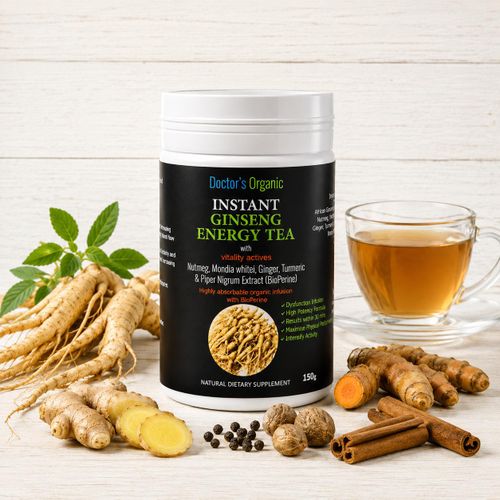 Doctor's Organic 150g Instant Ginseng Energy Tea