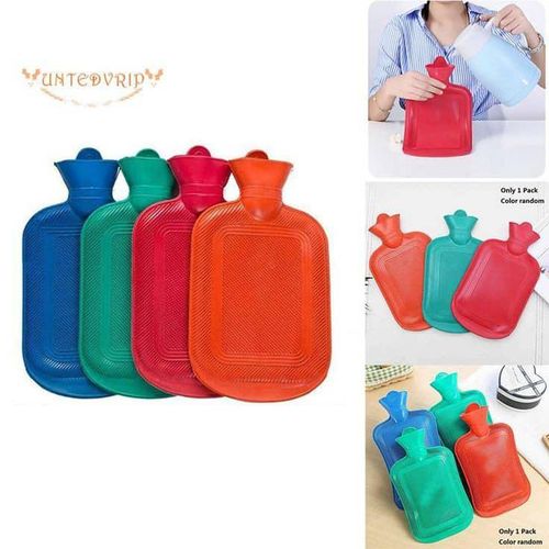 1.75 Litre Hot Water Bottle - Colours May Vary Red Blue Green