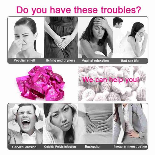 Yoni Detox Pearls For Candida.Odor,Itching,Smell