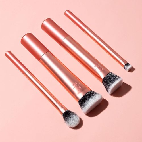 Real Technique  Brushes Set (Everyday Essentials, Enhanced Eye, Flawless Base).Professional All In One Brushes For Every Occasion Set
