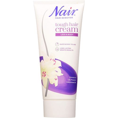Nair Tough Hair Removal Cream For Legs & Body, 200ml