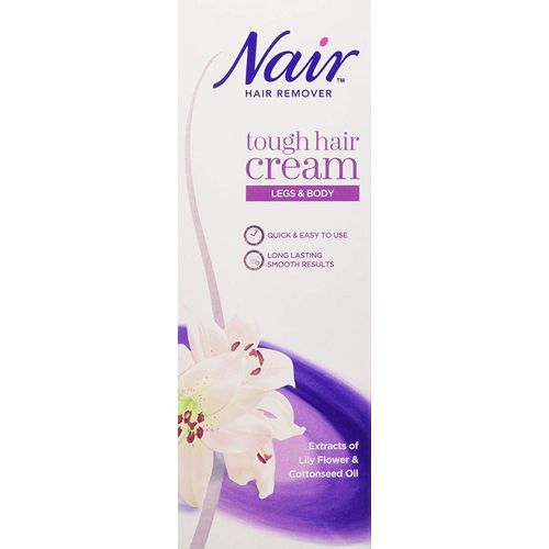 Nair Tough Hair Removal Cream For Legs & Body, 200ml