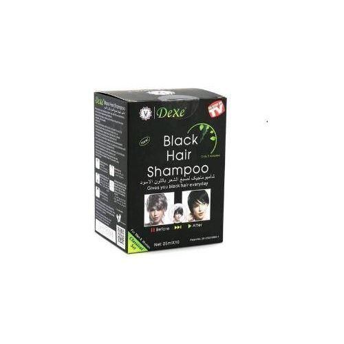 Dexe Black Hair Shampoo Set - 25mlx10