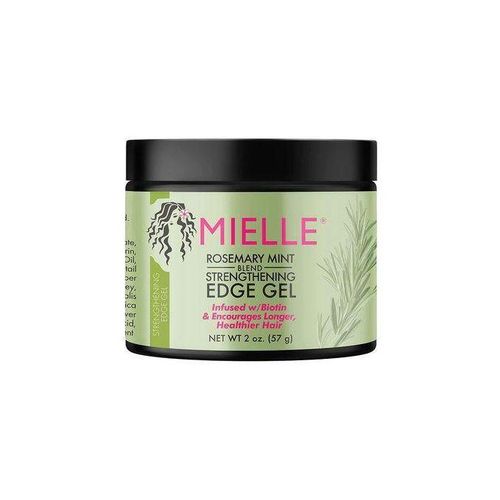 Mielle  Rosemary Mint Strengthening Edge Gel, Biotin & Essential Oil Hair Styling Treatment