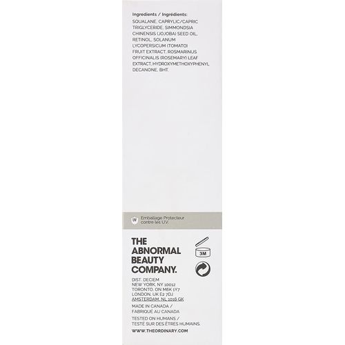 The Ordinary Retinol 1% In Squalane, 30ml