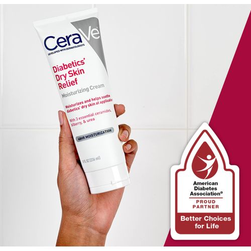 Cerave Diabetics' Dry Skin Relief Moisturizing Cream (236ml)