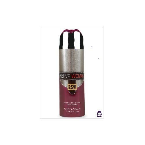 Chris Adams  Active Woman Deodorant Body Spray 200ml