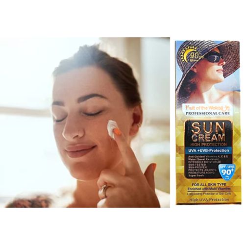 Fruit Of The Wokali  Sun Cream High Protection SPF/UVB 90+ 130ml