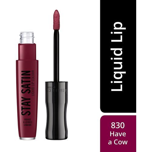 Rimmel Stay Satin Liquid Lipstick, Have A Cow, 5.5ml