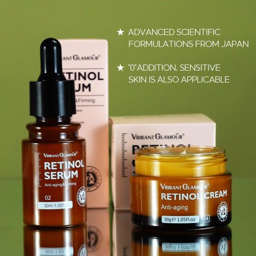 Retinol Set Face Cream And Serum VA Anti Aging - 2pc