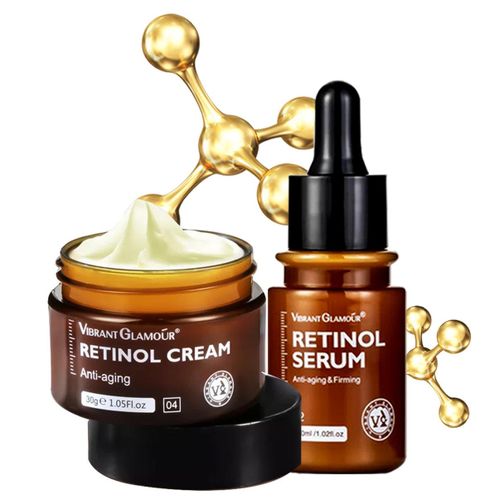 Retinol Set Face Cream And Serum VA Anti Aging - 2pc