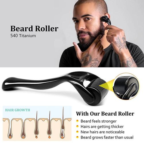 Derma Roller Beard Growth- 0.5 mm - Purple