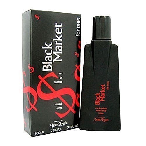 Shirley May Black Market Eau De Toilette Spray for Men - 100ml