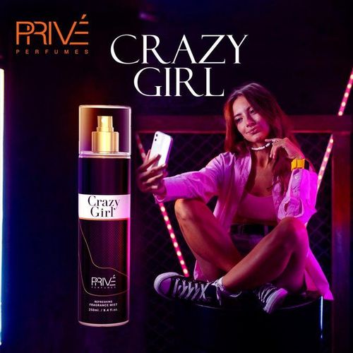 Crazy Girl - Body Mist - For Women - 250ml