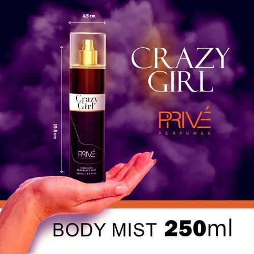 Crazy Girl - Body Mist - For Women - 250ml