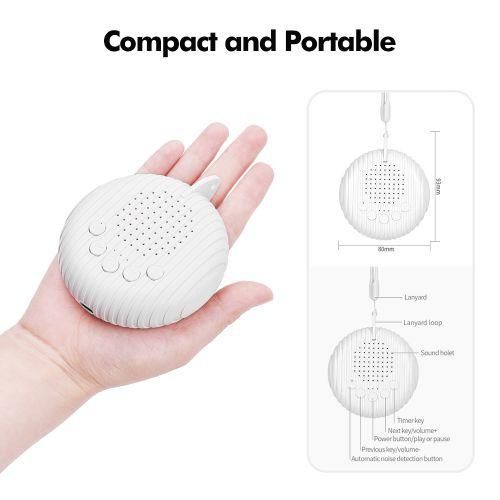 Portable Baby Sleep Machine White Noise Sound Machine 10