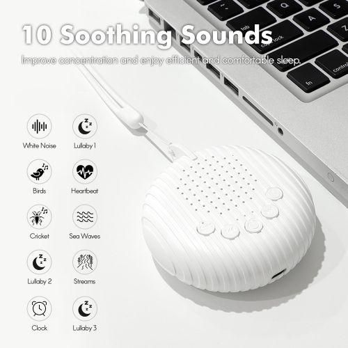 Portable Baby Sleep Machine White Noise Sound Machine 10