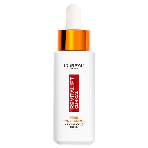 L'Oreal Revitalift 12% Pure Vitamin C Serum, Vitamin E, Salicylic Acid, Moisturizing, Smoothing & Brightening, 30ml