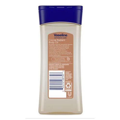 Vaseline intensive care cocoa Radiant Body oil with pure cocoa butter