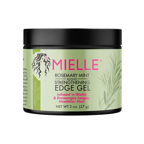 Mielle Organics Rosemary Mint Strengthening Edge Gel, Biotin & Essential Oil Hair Styling Treatment