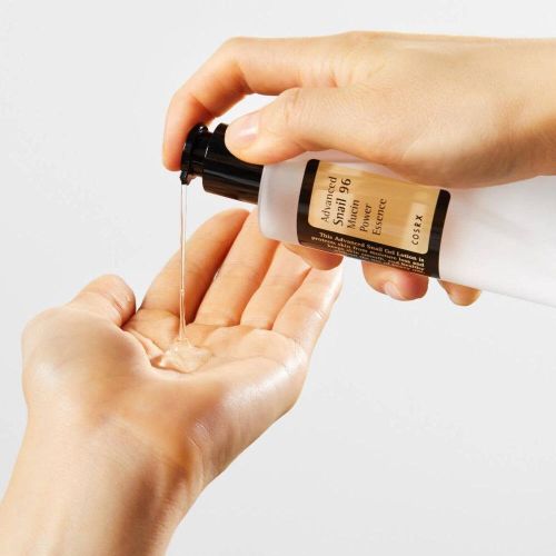 Cosrx Glass Skin Starter Set, Advanced Snail 96 Mucin Power Essence (3.38 fl.oz*2) & R Cream Mini (0.1 oz), Daily Hydrating & Firming Skincare Kit for Beginners, Gift Set, Korean Skincare