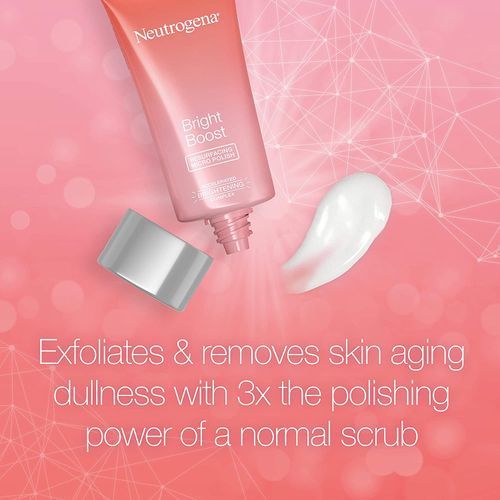 Neutrogena Bright Boost Resurfacing Facial Micro Polish Exfoliator with Glycolic Acid 2.6oz