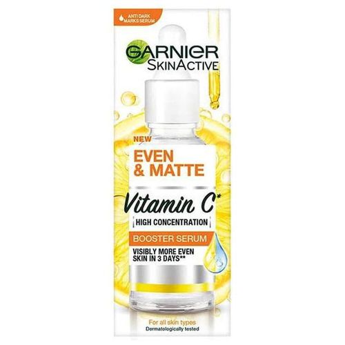 Garnier Skinactive Even And Matte Vitamin C High Concentration Booster Serum &ndash; 30Ml
