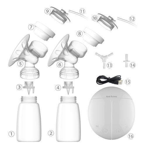 Electric Double Breast Pump Low Decibels for Baby Breast