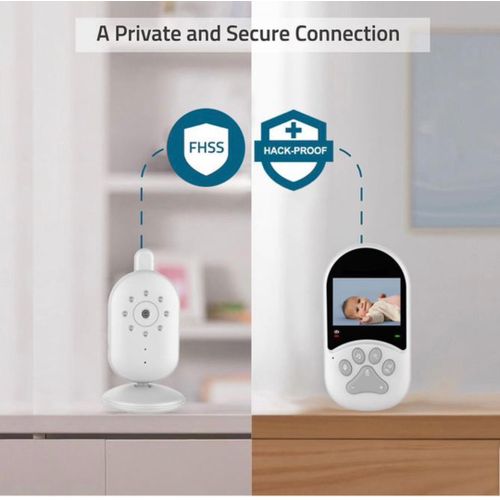 Video Baby Monitor-White