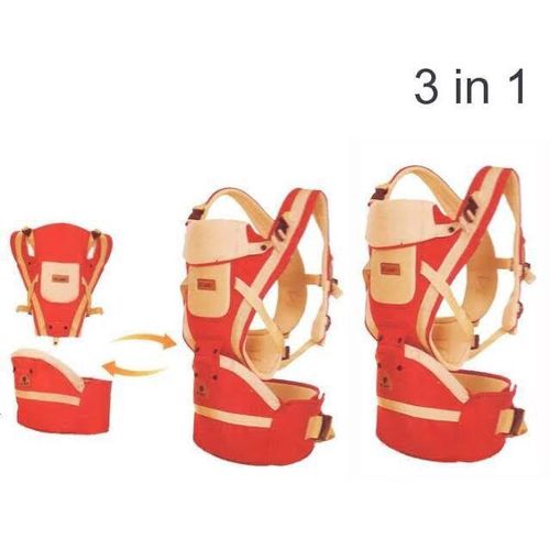 Willbaby 3 In 1 Hip Seat Baby Carrier - Red