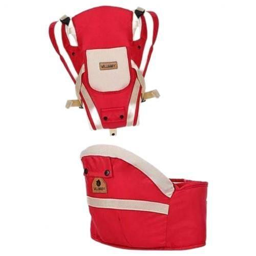 Willbaby 3 In 1 Hip Seat Baby Carrier - Red