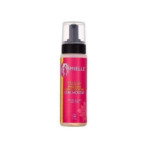 Mielle Babassu Brazilian Curly Cocktail Curl Mousse For Dry & Curly Hair Types, 7.5 Ounces