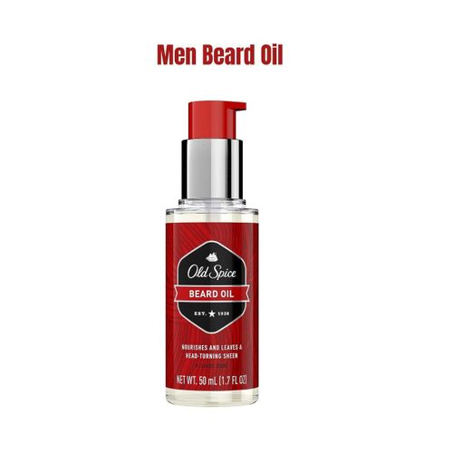 Old Spice Nourishing Men Beard Oil 50ml With A Classic Scent