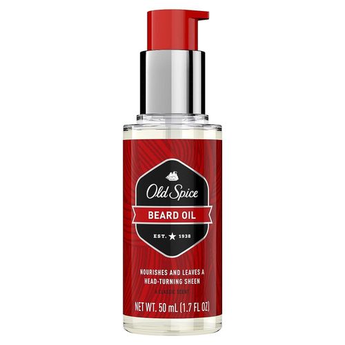Old Spice Nourishing Men Beard Oil 50ml With A Classic Scent