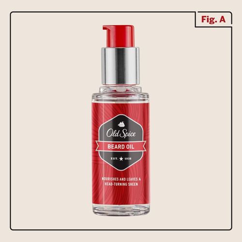 Old Spice Nourishing Men Beard Oil 50ml With A Classic Scent