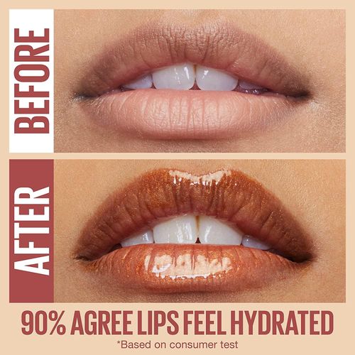 Lifter Gloss, Hydrating Lip Gloss, High Shine For Plumper Looking Lips, Bronze, Red Neutral, 0.18oz