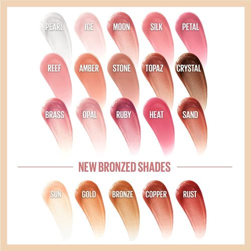 Lifter Gloss, Hydrating Lip Gloss, High Shine For Plumper Looking Lips, Bronze, Red Neutral, 0.18oz