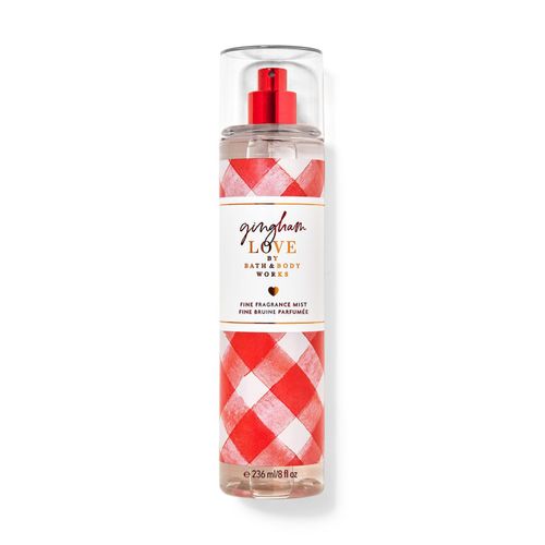 Bath & Body Works Gingham Love Body Mist 236Ml-Red