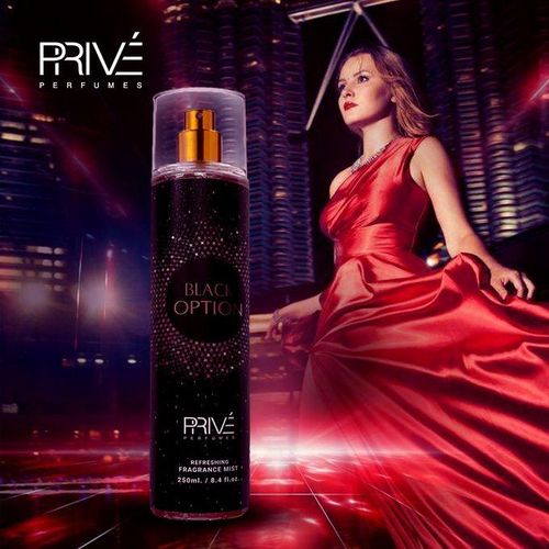 Black Option - Body Mist - For Women - 250ml