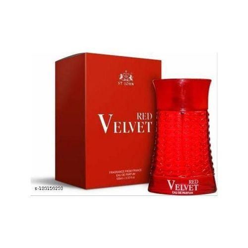 St John Red Velvet Eau De Perfume - Long-lasting Fragrance, For Men & Women, 100 ml