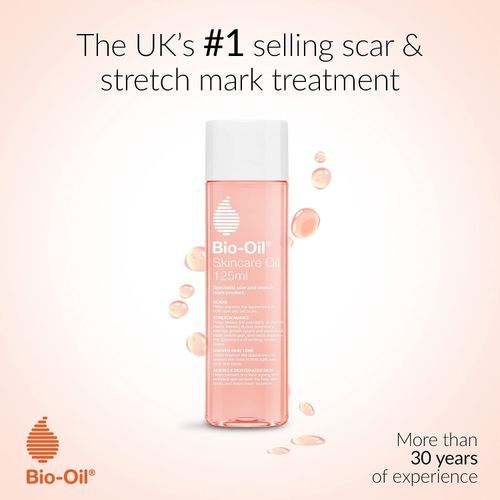 Bio Oil Skincare Oil - Improve The Appearance Of Scars, Stretch Marks And Skin Tone, 125ml (UK Origin)