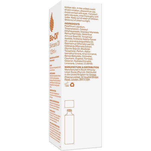 Bio Oil Skincare Oil - Improve The Appearance Of Scars, Stretch Marks And Skin Tone, 125ml (UK Origin)