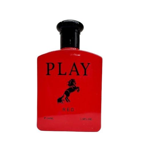 St John Play Red  Pour Homme Woody Spicy fragrance for men.