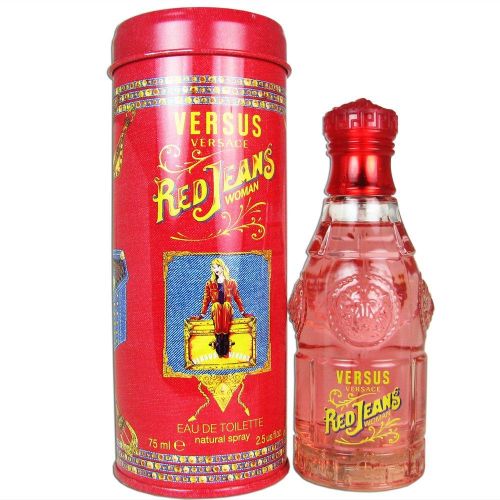 Genetic  Versace Red Jeans for Women 2.5 oz Eau de Toilette Spray