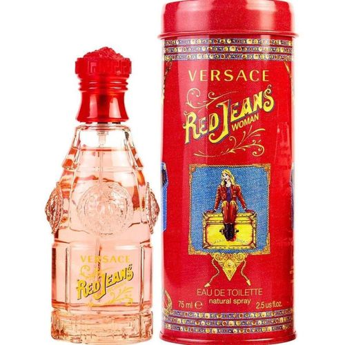 Genetic  Versace Red Jeans for Women 2.5 oz Eau de Toilette Spray
