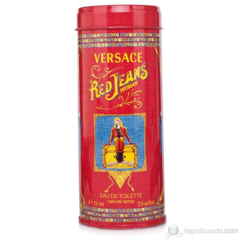 Genetic  Versace Red Jeans for Women 2.5 oz Eau de Toilette Spray